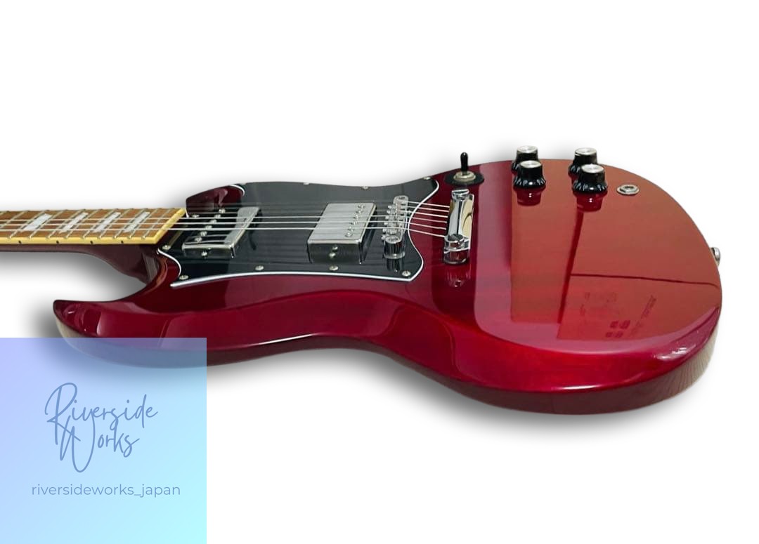 Mint GrassRoots G-SG-STD Electric Guitar Cherry Color