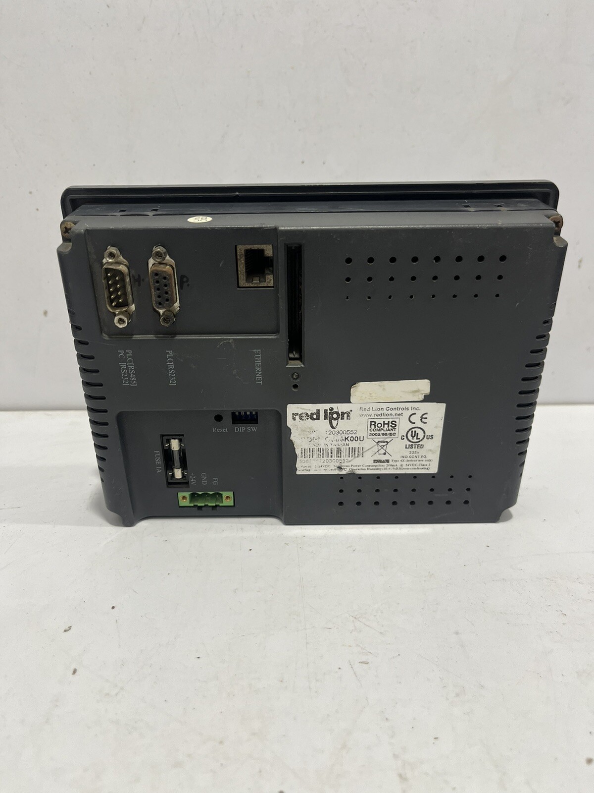 RED LION TOUCHSCREEN DISPLAY Operator Interface G306K G306K00U