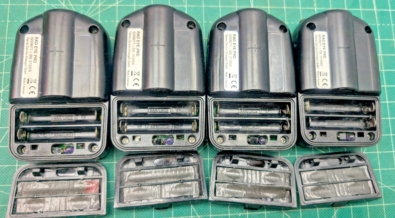 PARTS ONLY 4x RadEye PRD complete units READ!