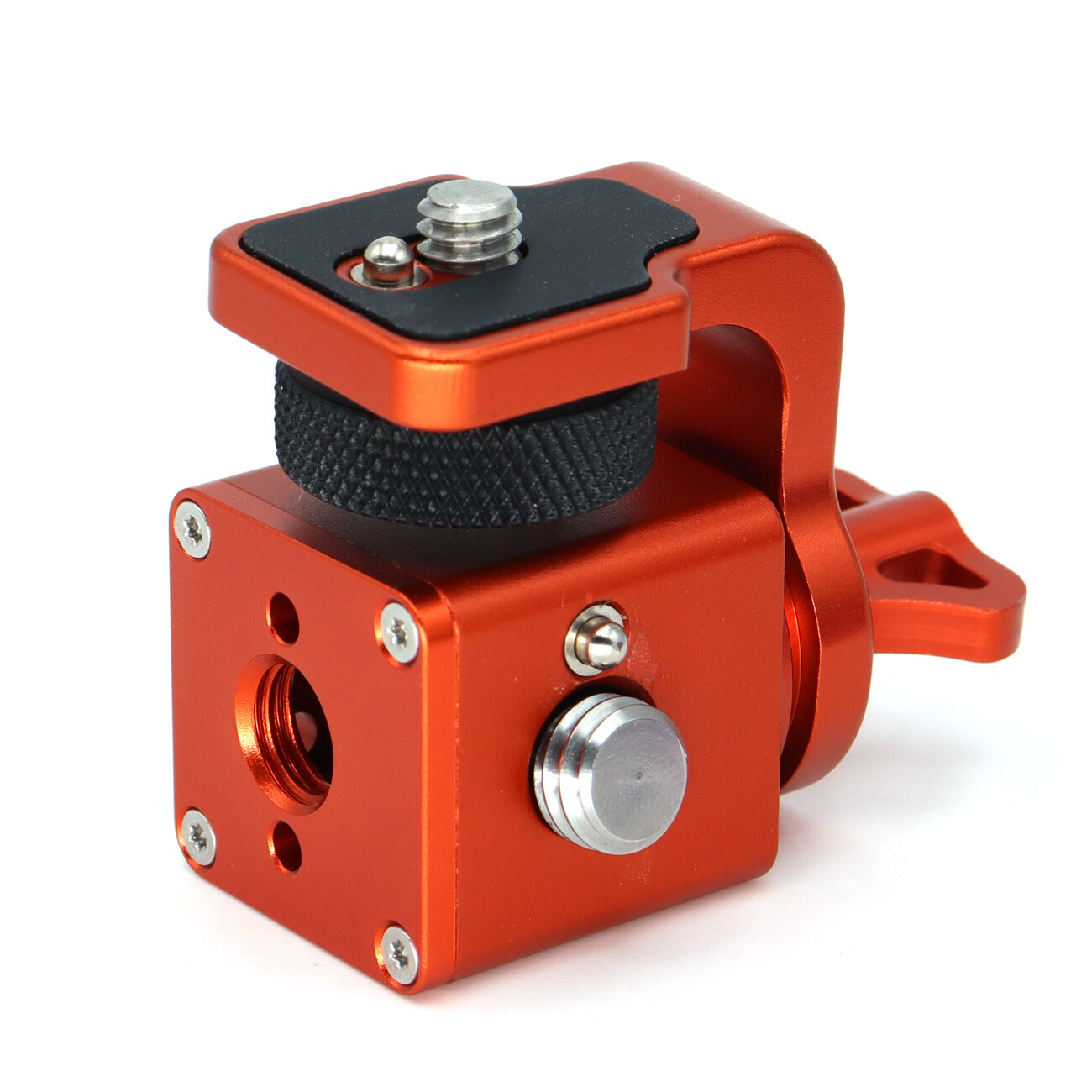 360 Swivel and Tilt Pan Bracket with 3/8 1/4 Sliding Groove Monitor Bracket