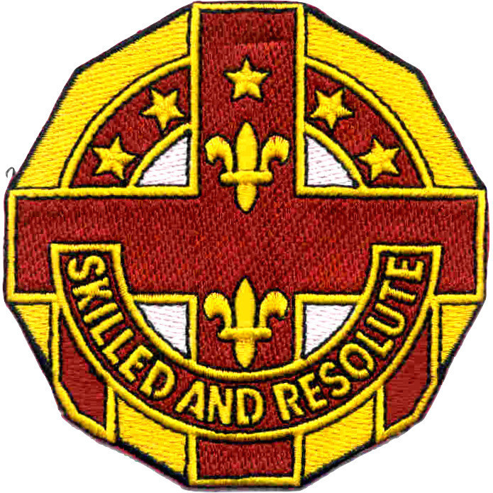 ARMY 12TH MEDICAL EVACUATION HOSPITAL VIETNAM  EMBROIDERED PATCH