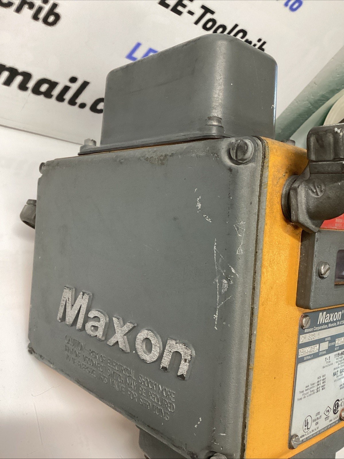 Maxon 2" Safety Shut Off Valve, 808-1 M-087s