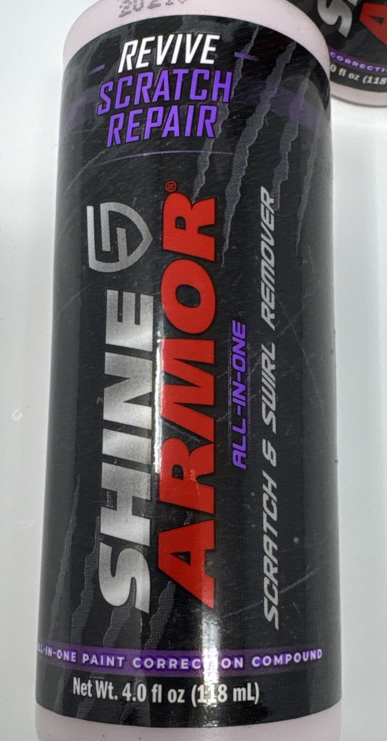 12X Shine Armor REVIVE Scratch Swirl Paint Correction Compound Pink , 4 oz Ea.
