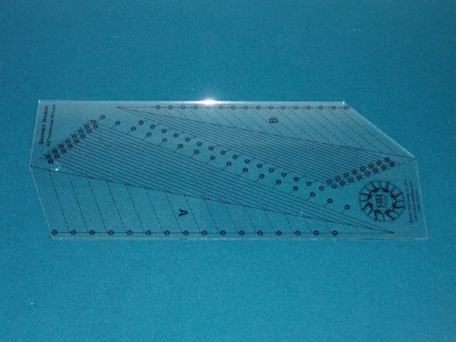Ruth Robin Mariners Compass Skinny Robin 45 Degree Compass Ruler Templates