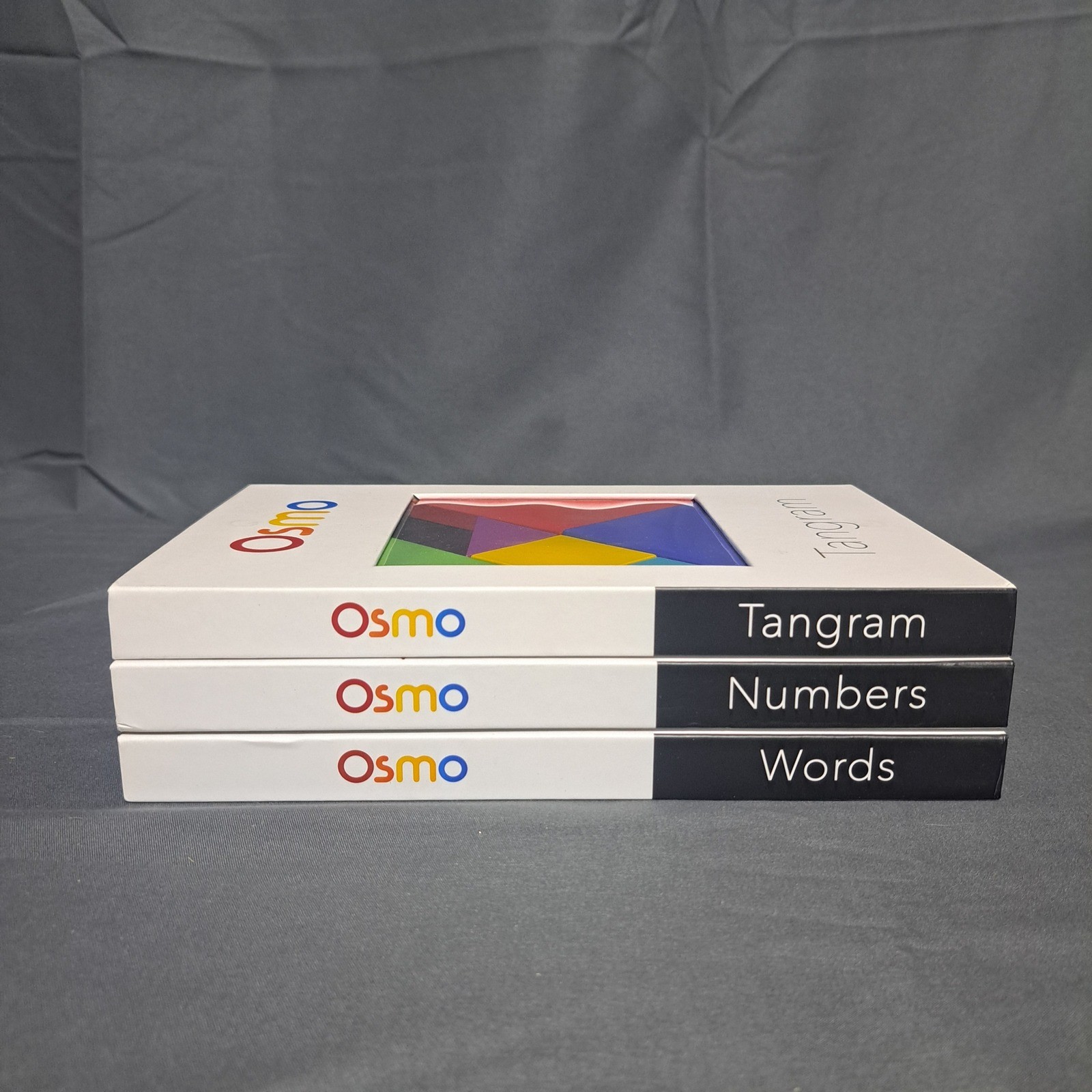 Osmo Genius Starter Kit - Tanagram Words Numbers 98% Complete