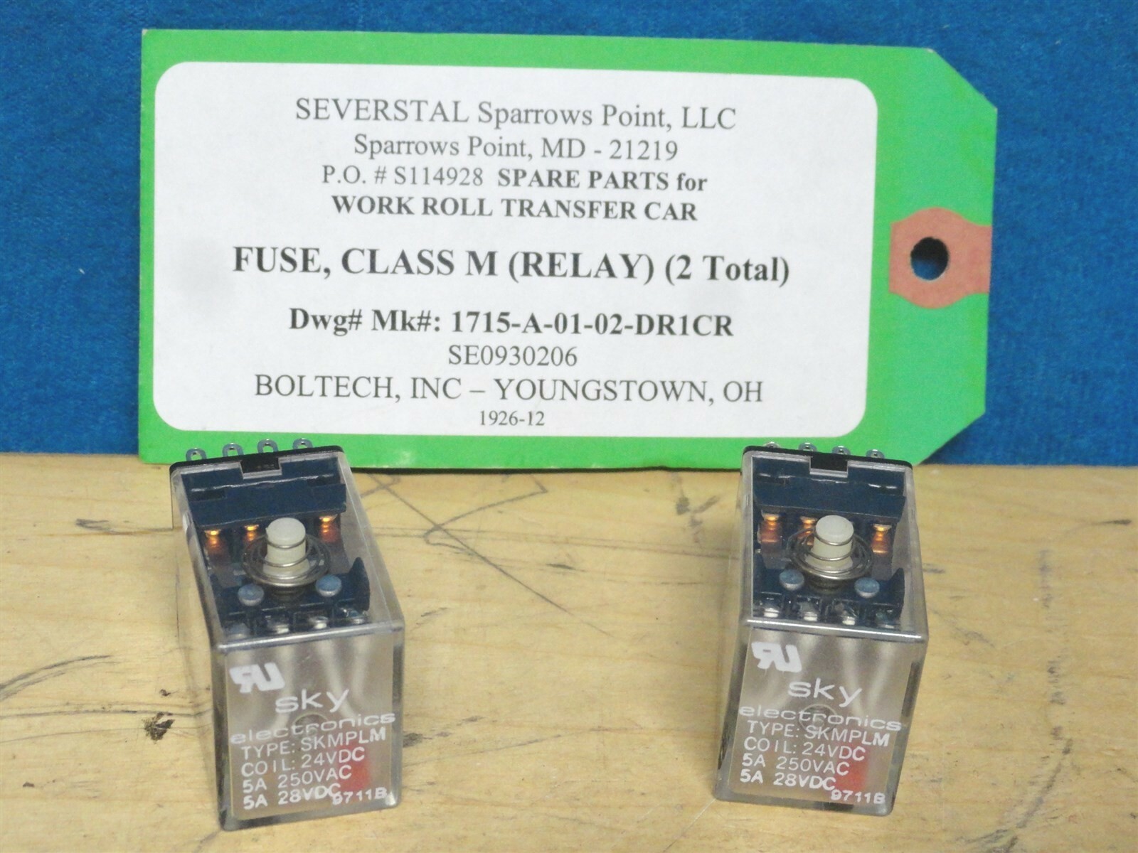 SKY ELECTRONICS - TYPE SKMPLM SKMP LM- LOT OF 2 NEW NO FACTORY BOX