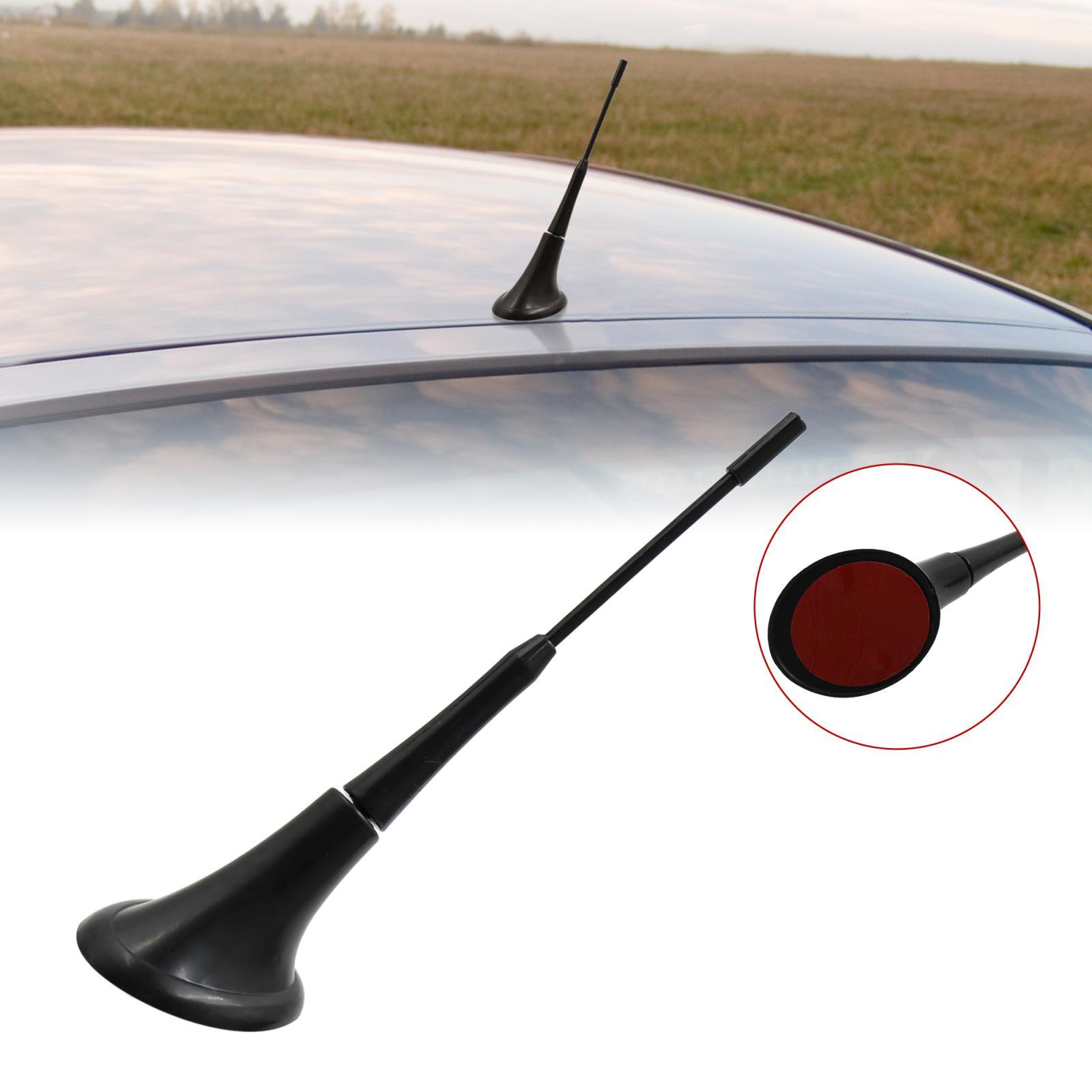 Car Self-adhesive Base Decorative Dummy Antenna Aerial Universal Black Replace