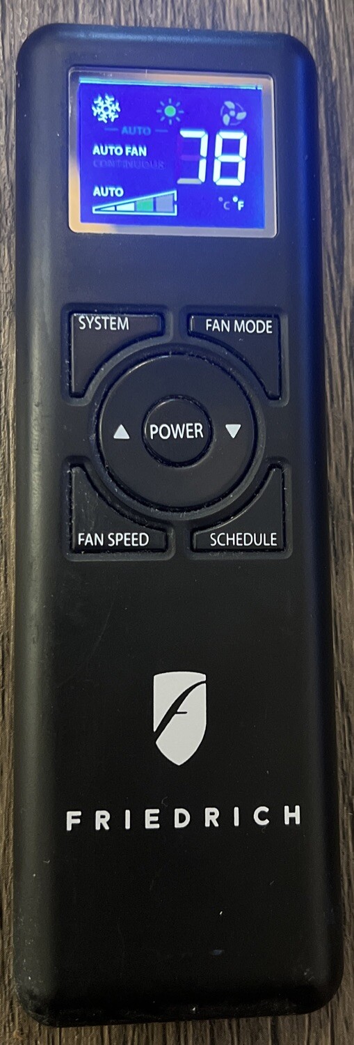 Genuine Friedrich Air Conditioner AC Remote Control 62601015 SL24N30B SL24 SL22