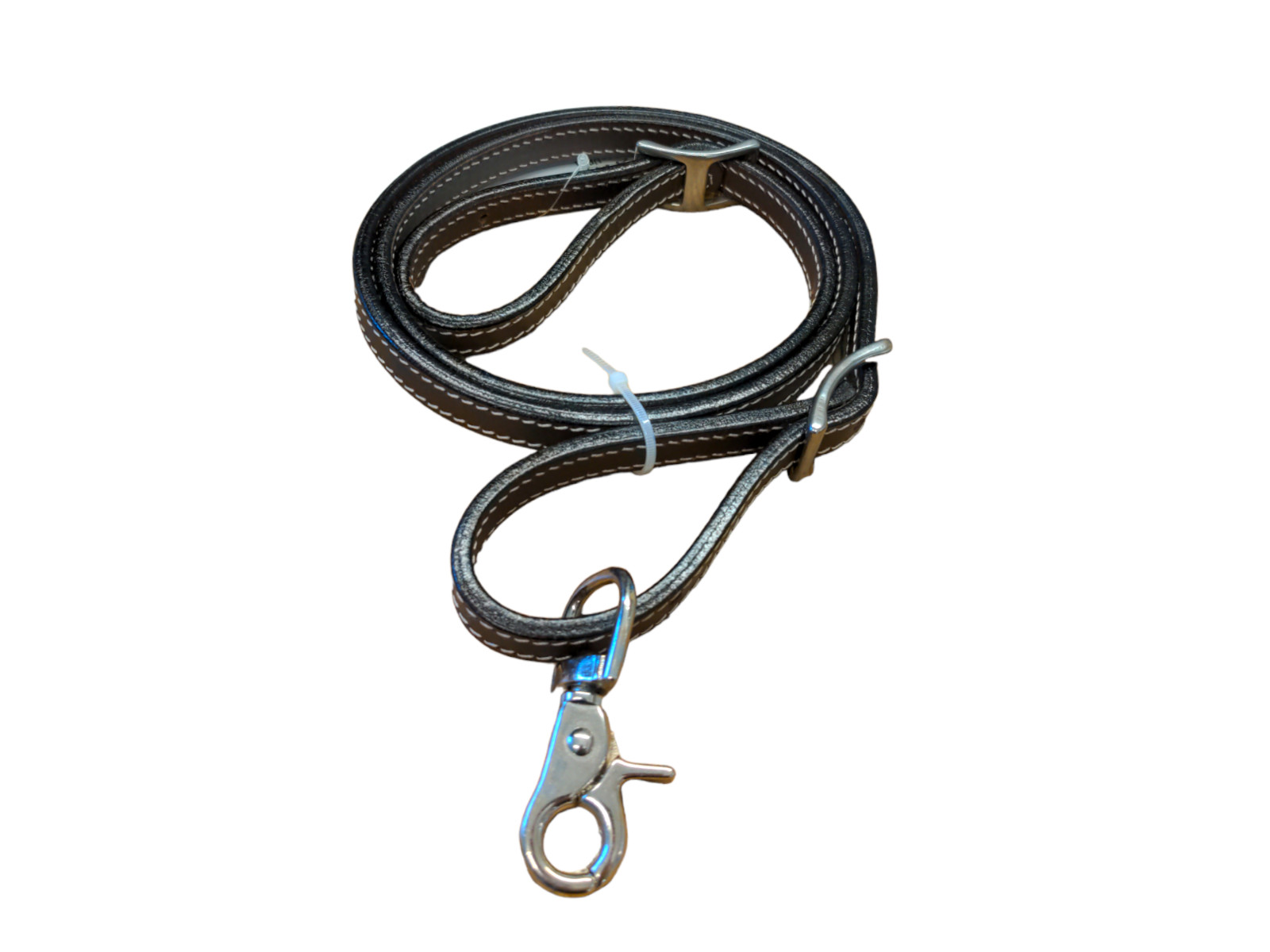 Buffalo Leather Dark Oil Tiedown Strap