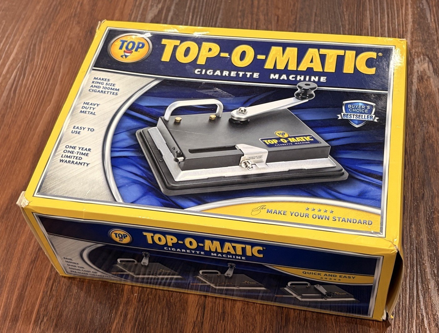 Top-O-Matic Cigarette Rolling Machine