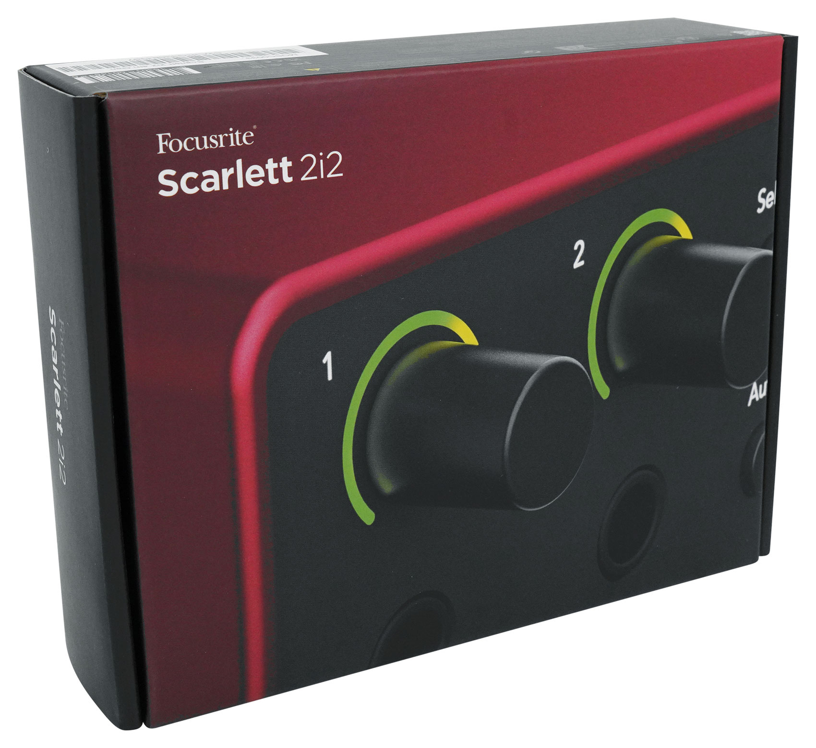 Focusrite Scarlett 2i2 4th Gen Studio Recording USB Audio Interface+Software+Mic