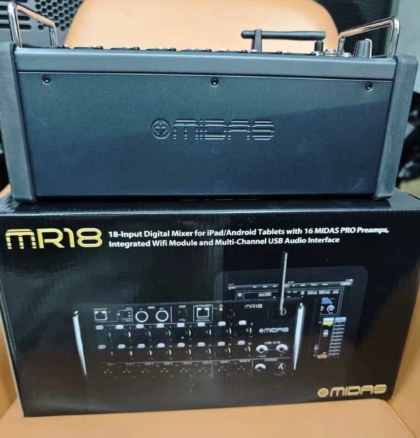 18-Input 8-Bus MR18 Digital Mixer With Wifi ModuleMulti-CH USB Audio Interfaces#