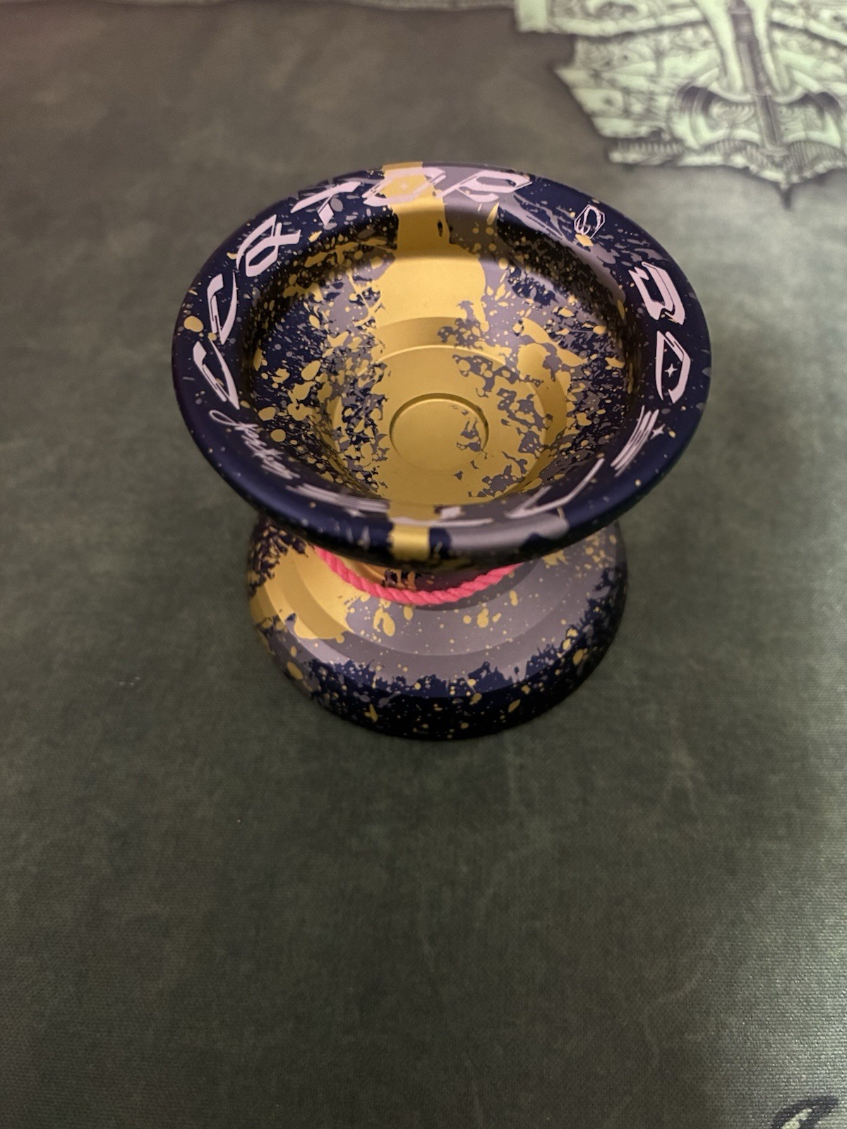 Scintillator C3yoyodesign Blue / Gray / Yellow Splash YoYo