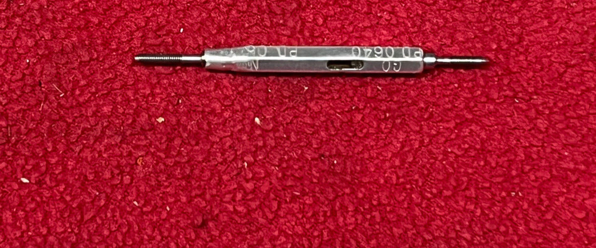 Go/NoGo Plug Gage 1-72 UNF 2 B                    P-555