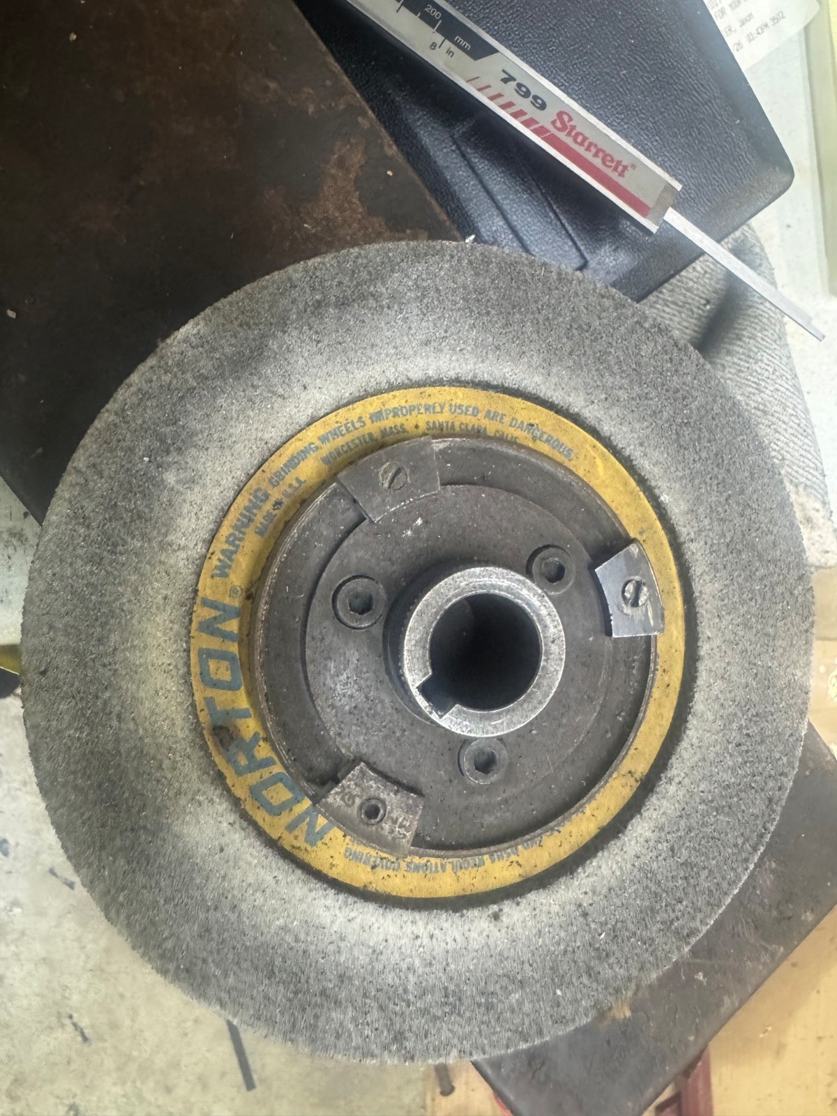 Christen 2-32 Or 1-32 Drill grinder Wheel Hub Balanced w. weights