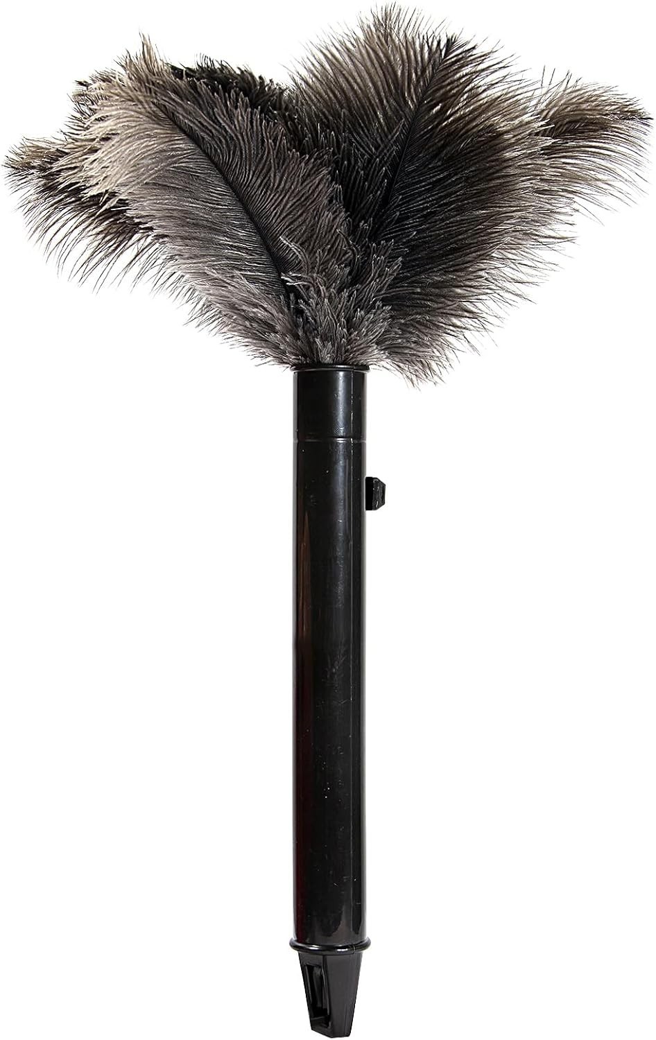 Ostrich Feather Duster for Cleaning, Fluffy and Natural Feather Duster with Ret
