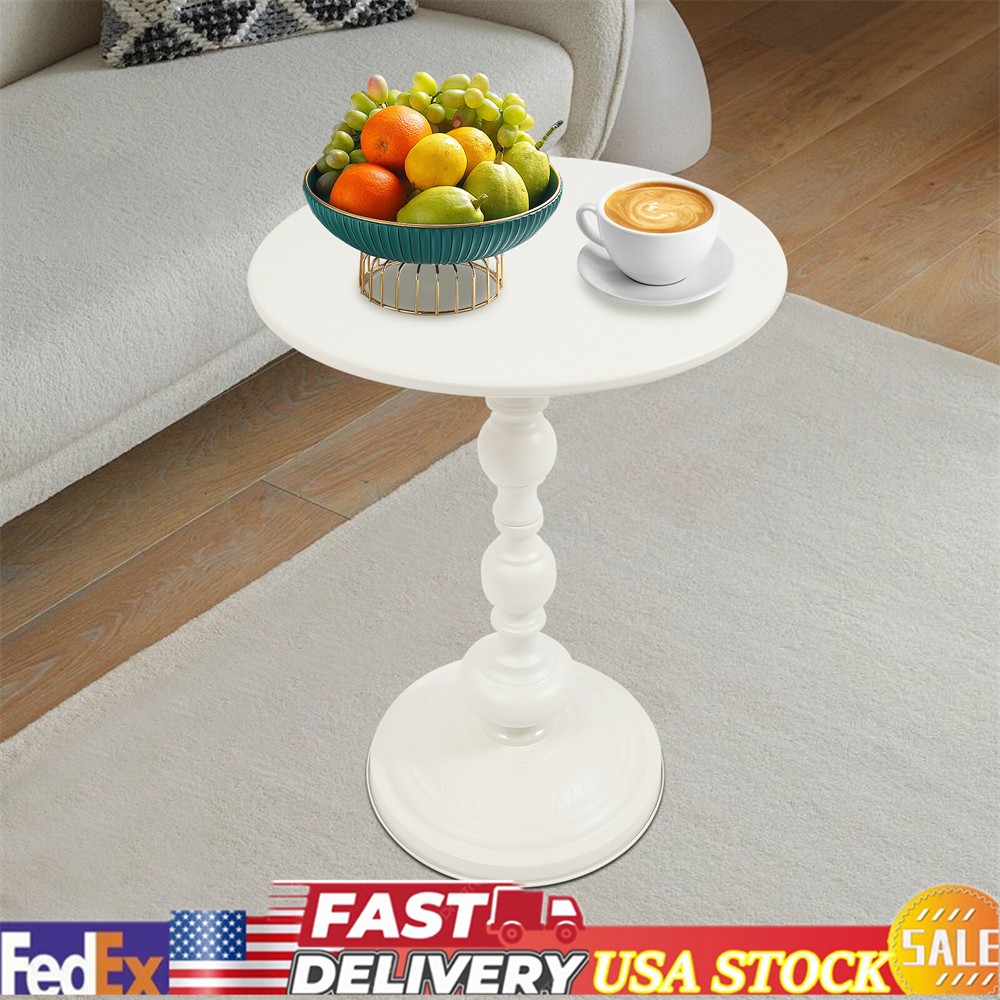 40cm Small End Table Round Side Table Coffee Table For Cafe Bar Yard Living Room