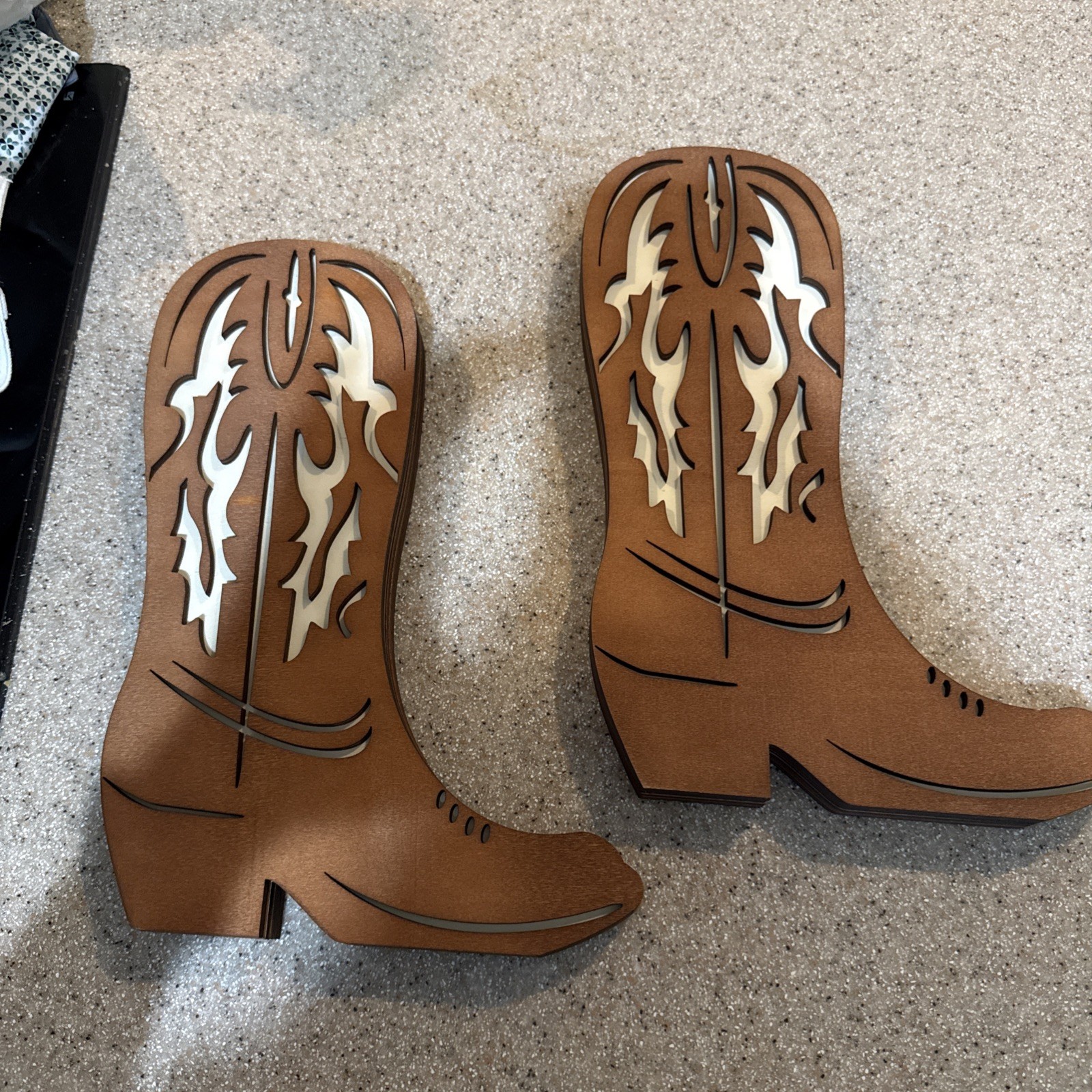Western Cowboy Boots (pair) Wall Planter