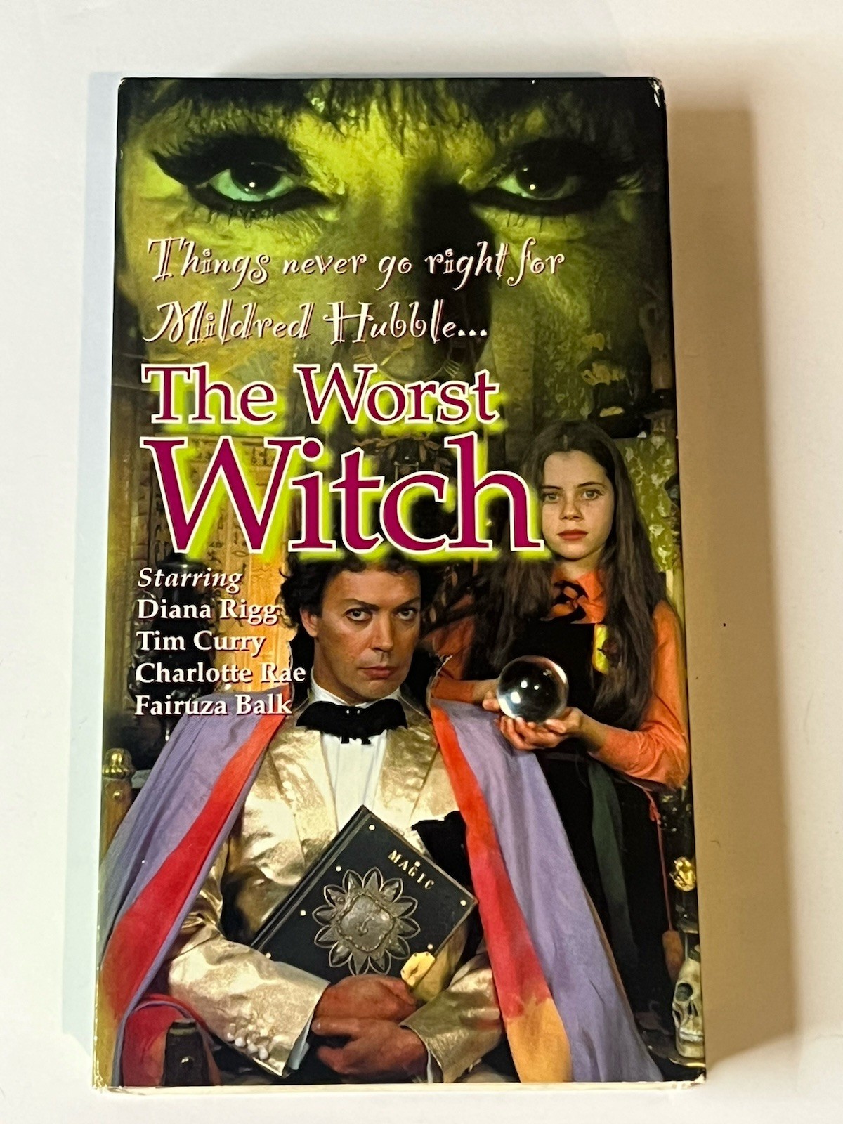 THE WORST WITCH VHS Tape 1986 Fantasy Tim Curry Fairuza Balk BFS Video