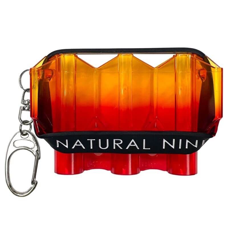 Natural Nine Crystal Twin Color Earl Grey Flight Case