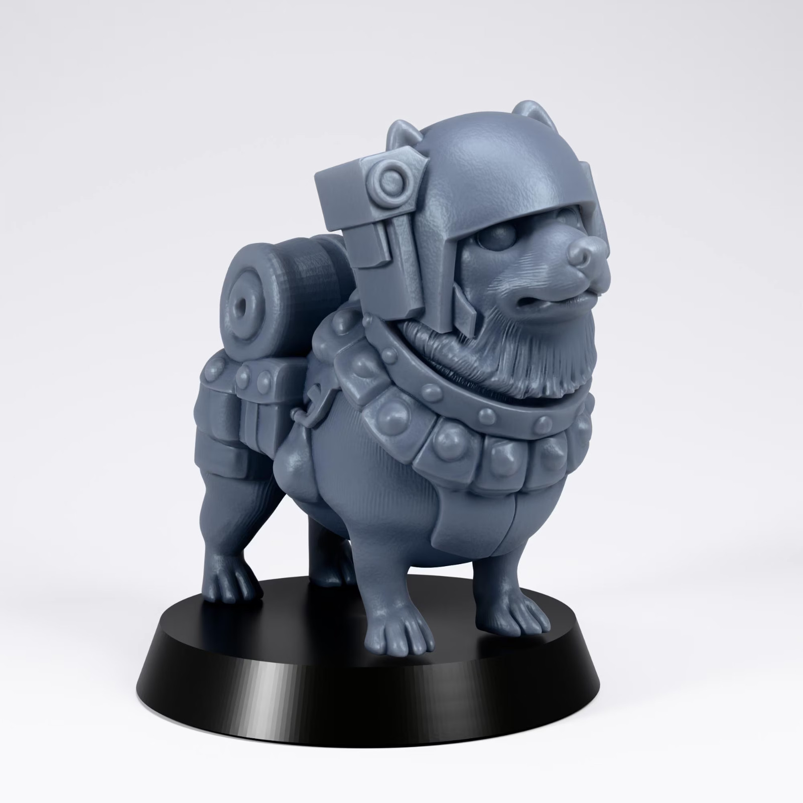 Imperial Guard Dog - Tabletop Proxy Model Sci Fi Wargaming Marines 3D Printed