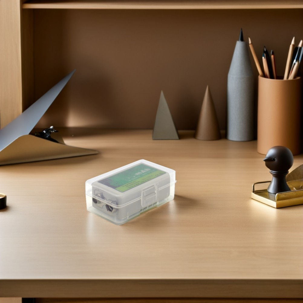 Box Rechargeable Batteries Charging Case Man Holder