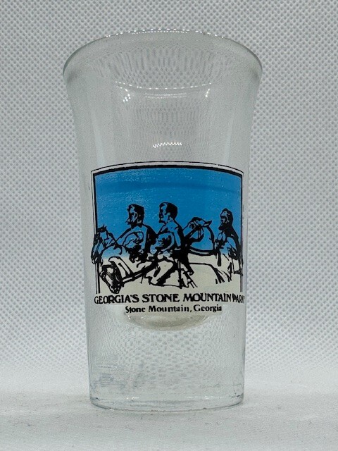 Georgia's Stone Mountain Park Tall Flared Shot Glass