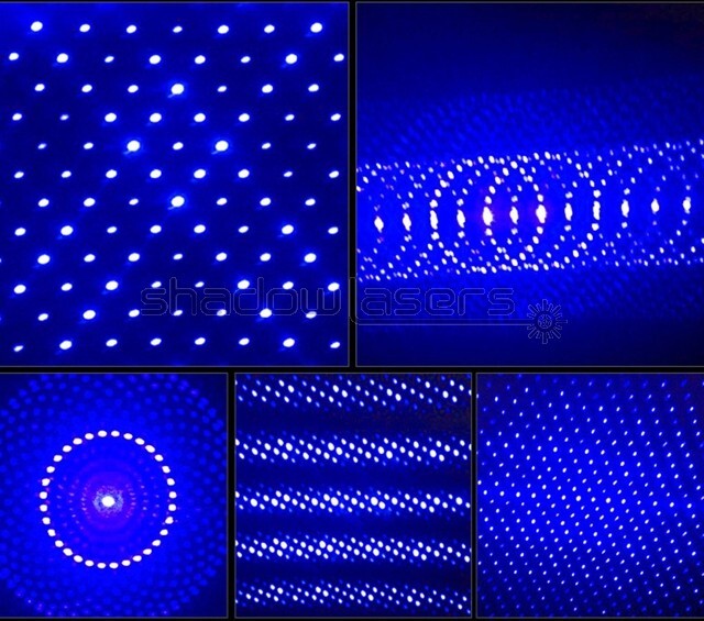 BX6 450nm Adjustable Focus Blue Laser Pointer & Battery&Charger&Goggles& 5 Stars