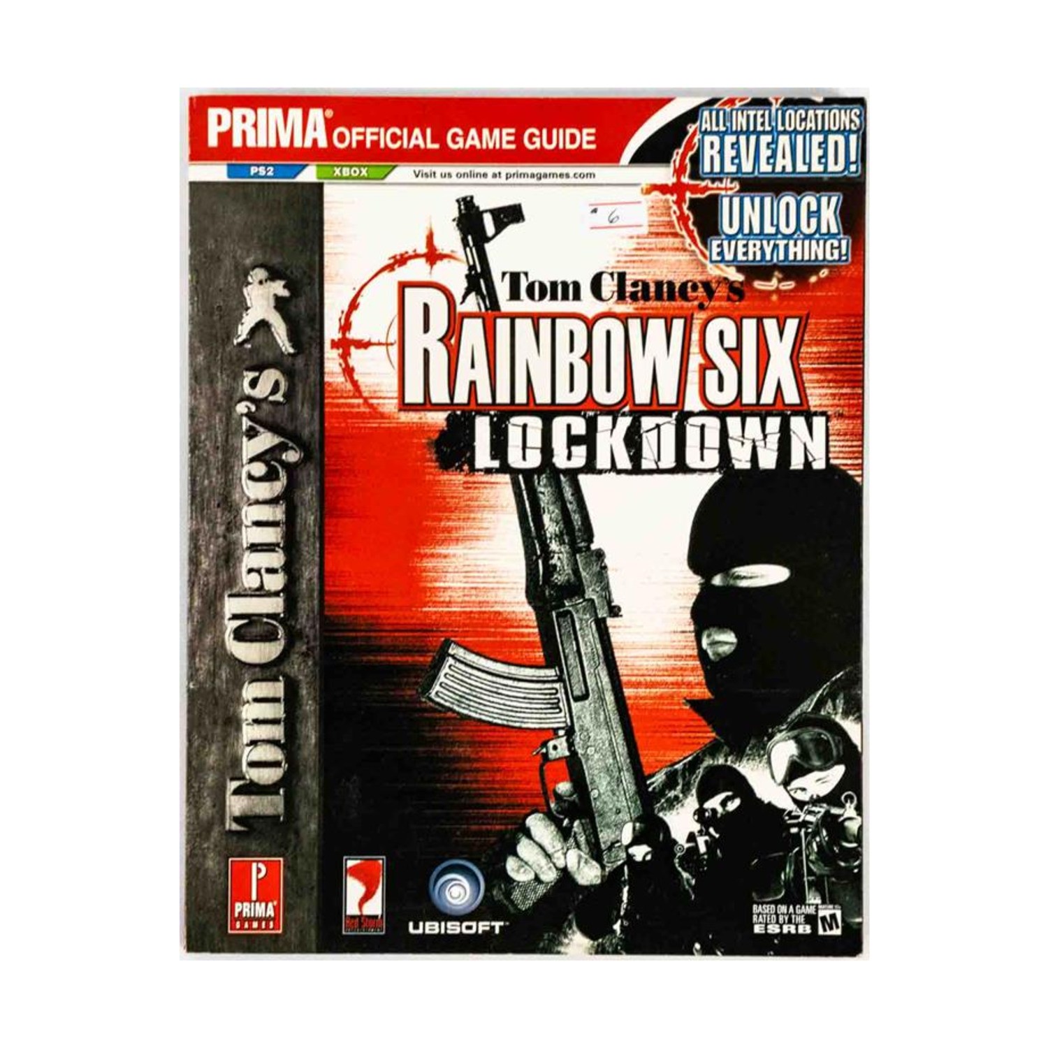 Prima Pub Strategy Gui  Tom Clancy's Rainbow Six Lockdown- Official Strate VG+