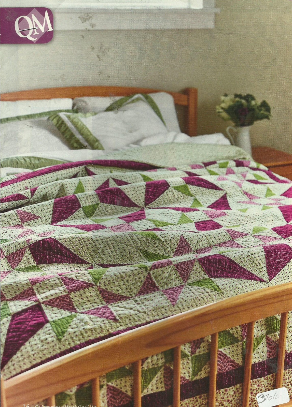 E0129  FORGET ME KNOT QUILT  PATTERN/INSTRUCTIONS