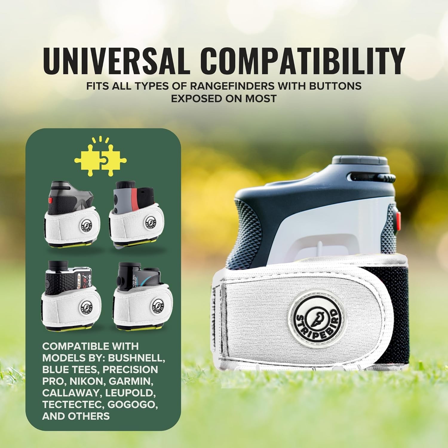 slim magnetic golf rangefinder strap