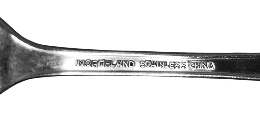 Lot/8 Oneida Northland Salad Forks Gabrielle Pattern Stainless 6 1/2"