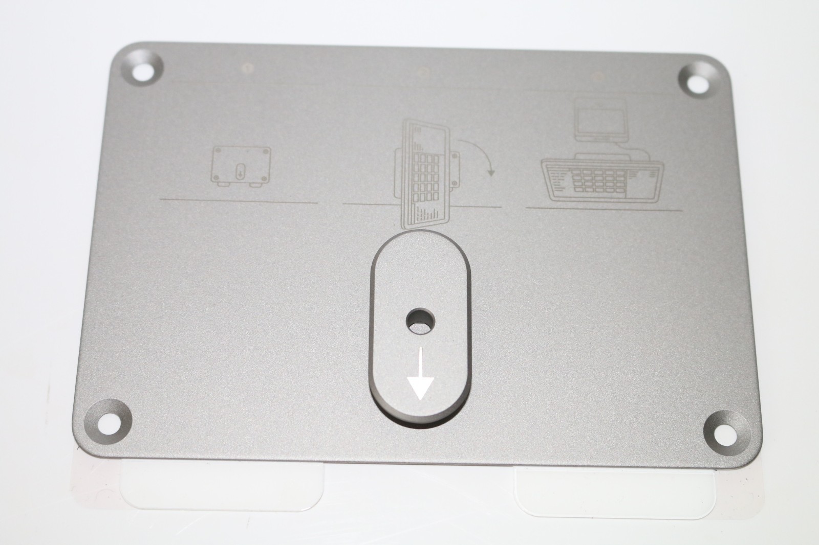 Square Pos Register Mounting Plate Raised Bracket