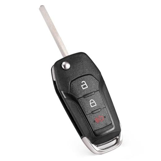 Flip Key Fob Replacement Fits for Ford F150 2015 2016 2017 2018 2019 2020 2021