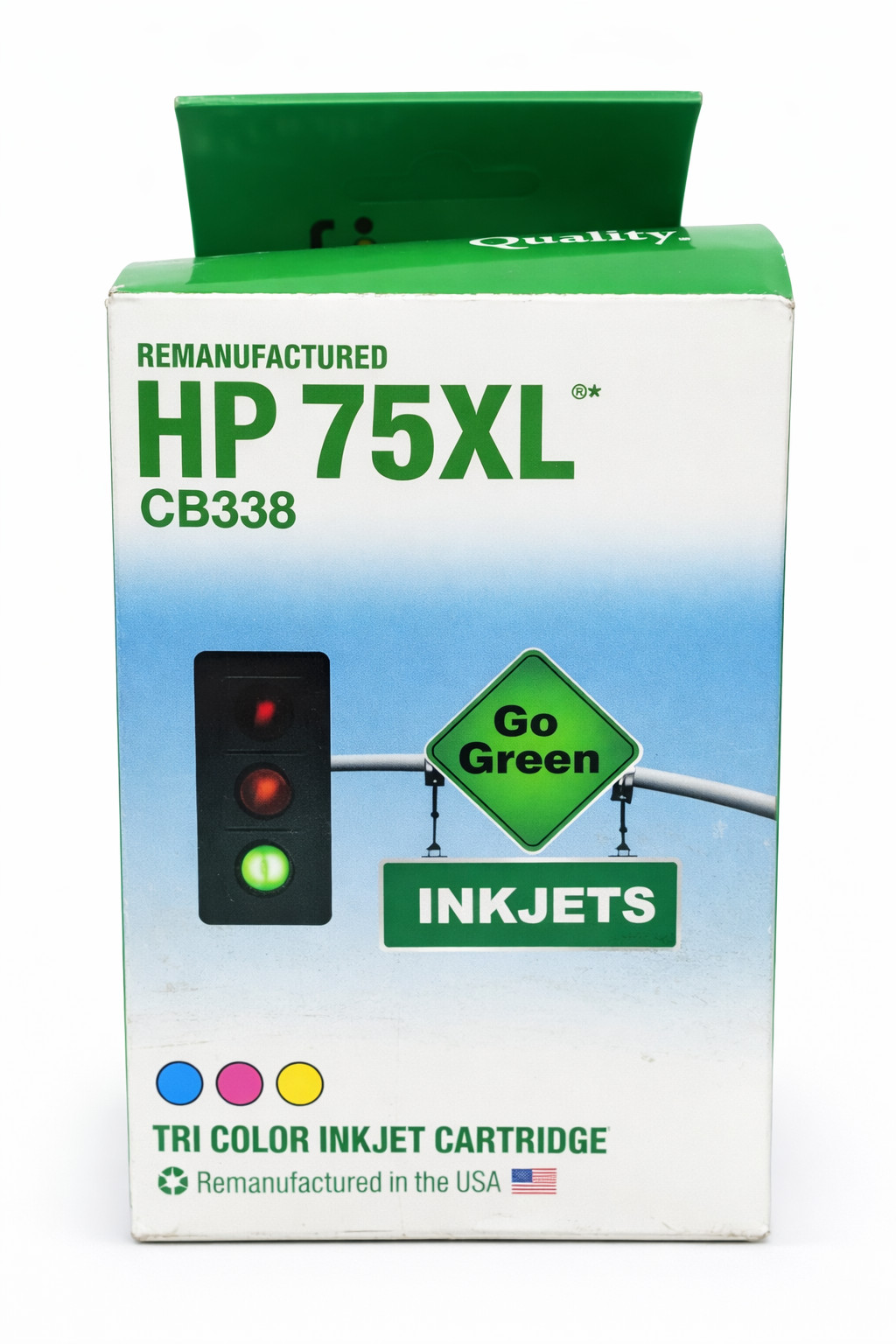 HP 75XL CB338 Tri-Color Ink Cartridge High Yield DeskJet OfficeJet PhotoSmart