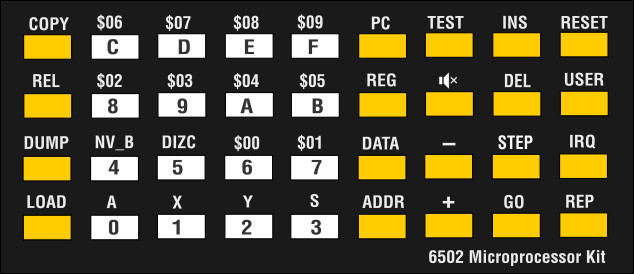 6502 Microprocessor Kit