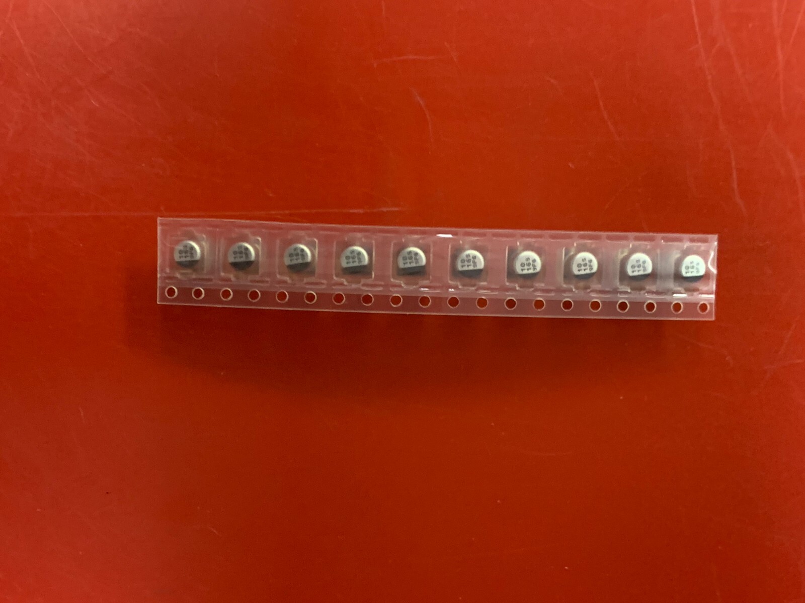 10x ECE-V1CA100SR PANASONIC CAPACITOR ALUM 10UF 16V 20% SMD 4 X 5.4mm