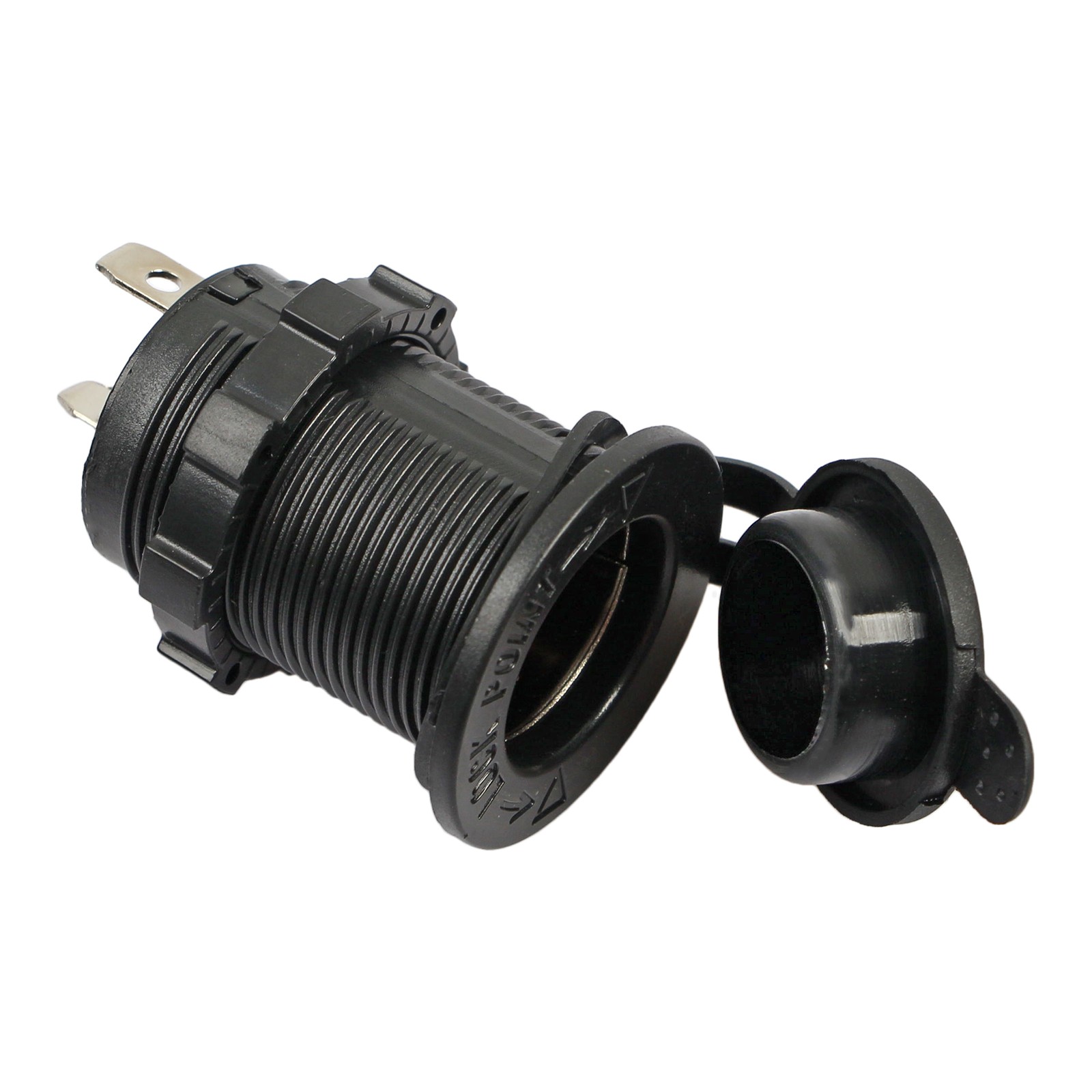For 12V Car Marine ATV 2 Pieces Cigarette Lighter Power Plug Socket