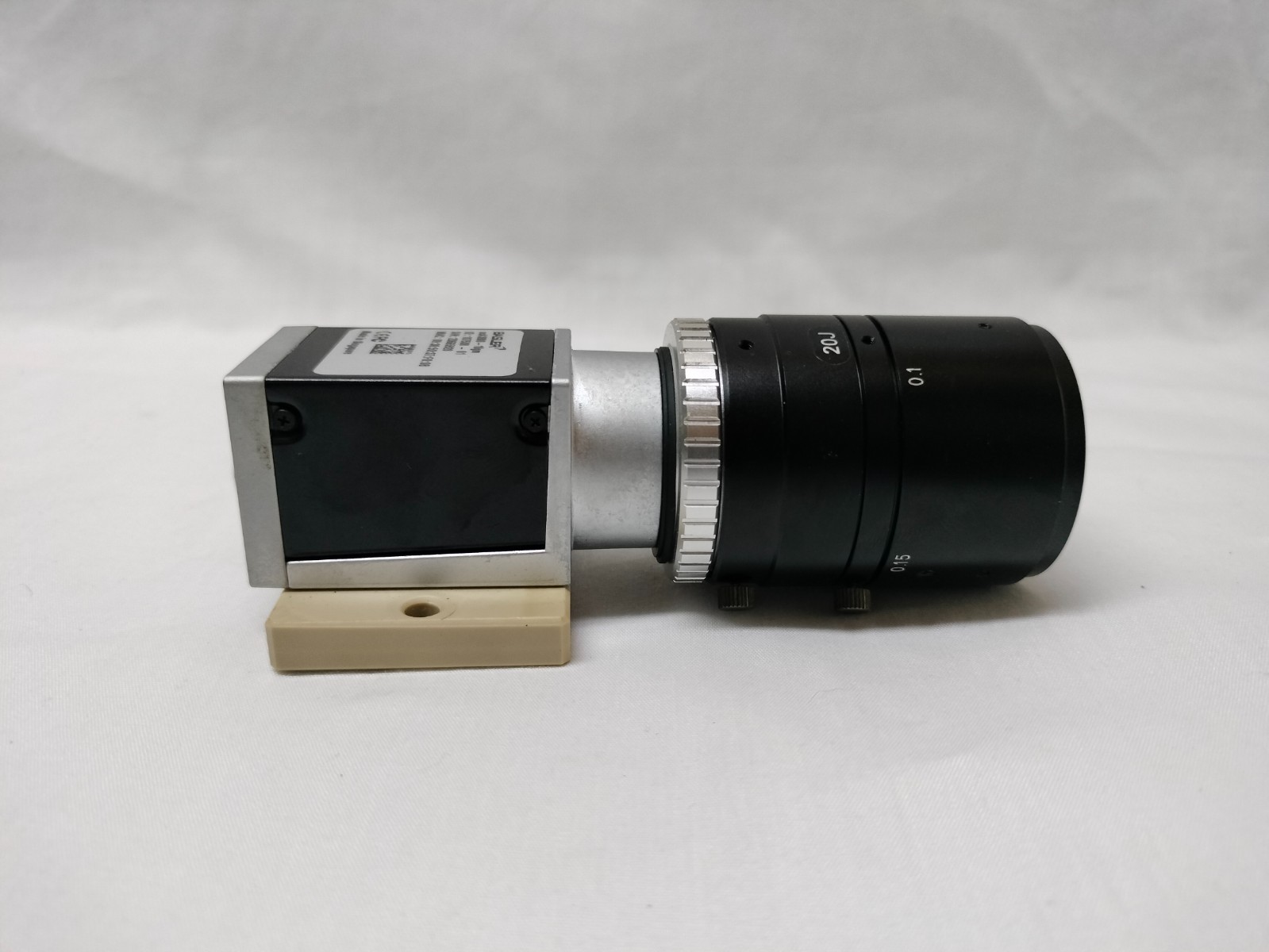 Basler acA3800-10gm acA380010gm Industrial CCD Camera w/ 8mm 1:1.4 Lens
