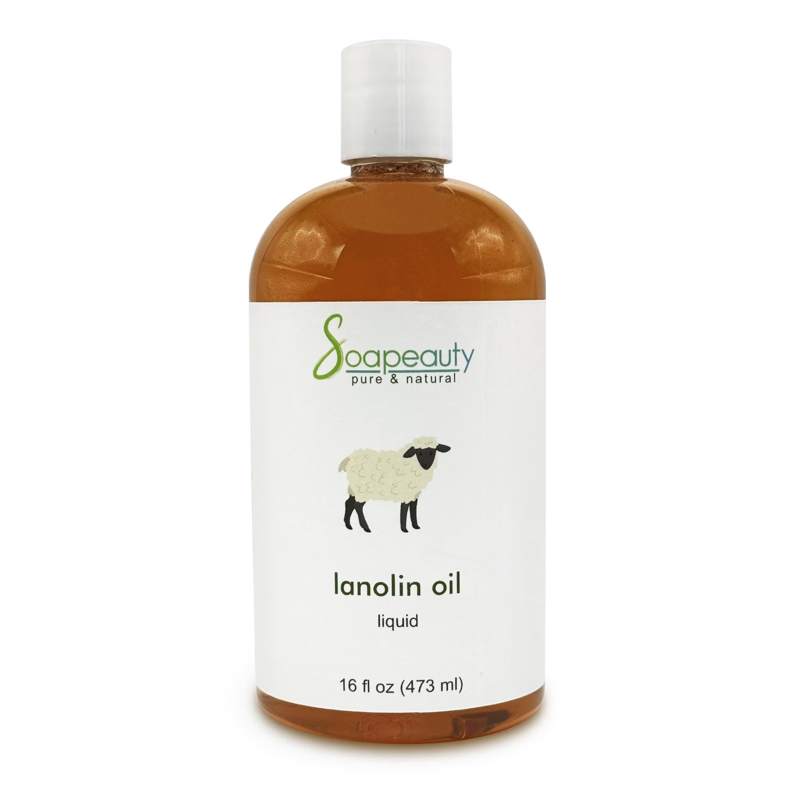 Lanolin Oil USP Grade Moisturizer for Skin & Hair 100% Pure & Natural 16 fl oz