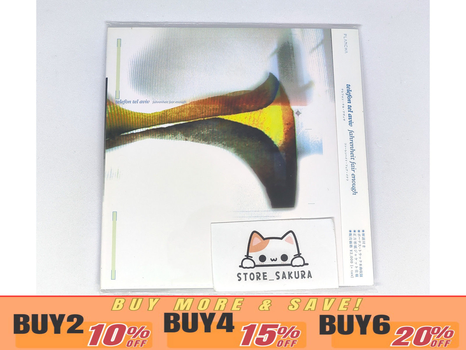 Telefon Tel Aviv Fahrenheit Fair Enough with Bonus Track From Japan CD 17tr OBI