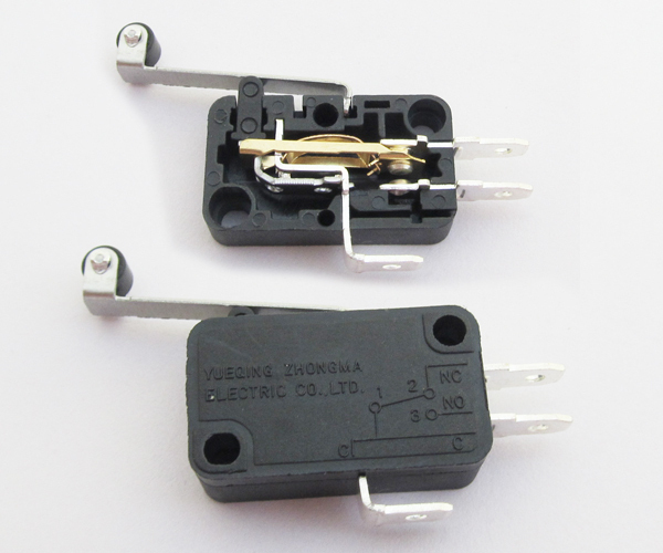 10pcs Micro High Roller Level Long Handle Normally Open/Close Switch 28x16mm