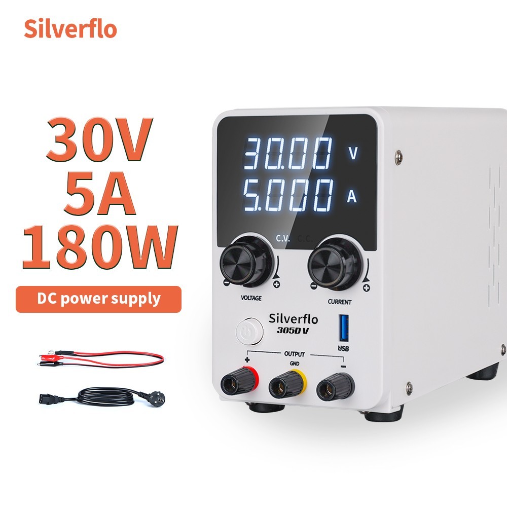 305D-V 180W DC 0-30V 5A Power Supply Variable Bench Switching