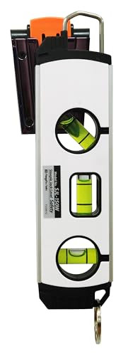 Niigata Seiki SK Ultra Magnetic Level Safety 5.9 inches (150 mm) White Lily