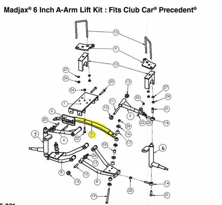 MadJax® MJFX A-Arm Lift Kit Replacement Front Leaf Spring | MJFX
