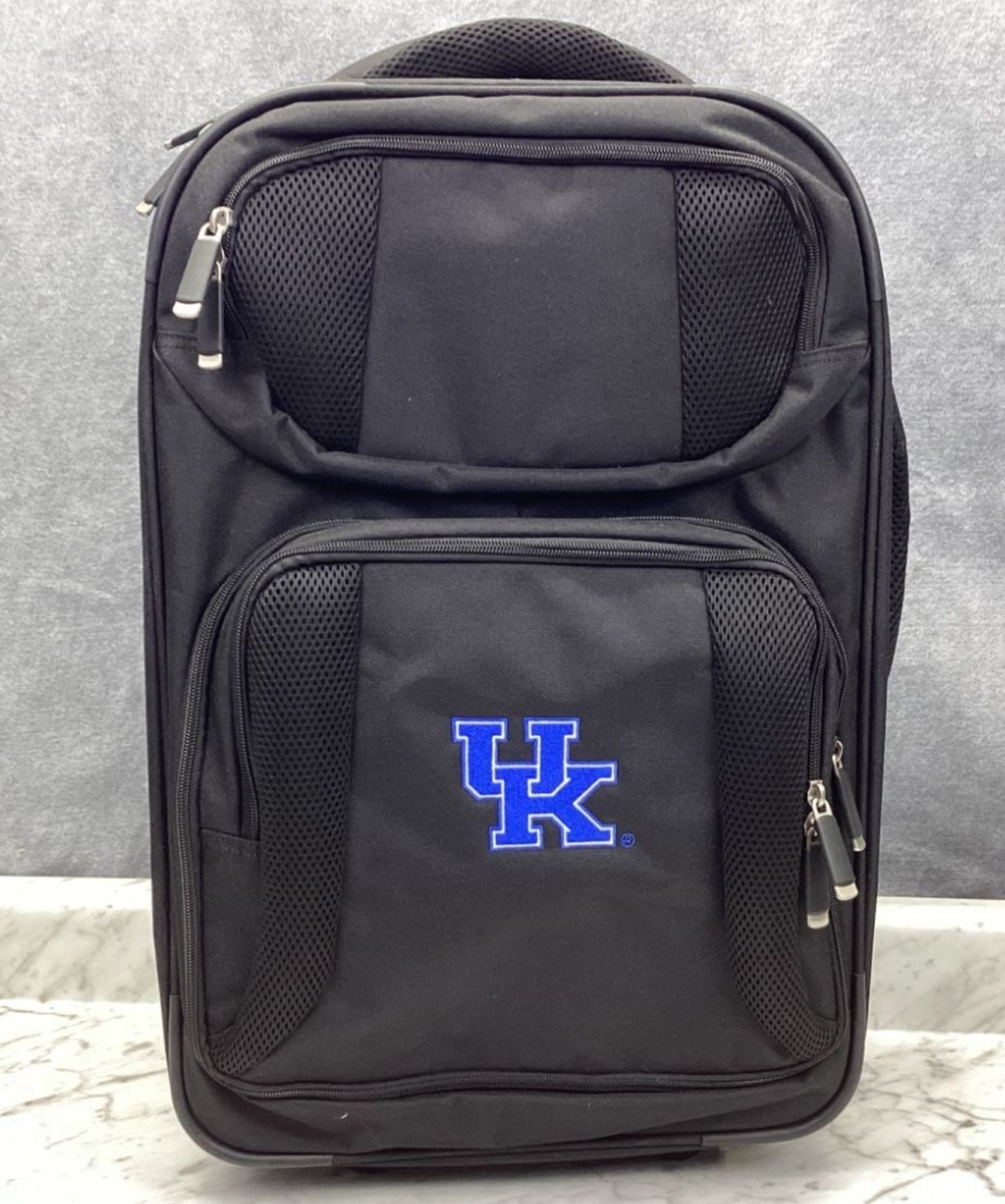 Mercury Luggage University of Kentucky Wildcats Rolling Carry-On Suitcase Black