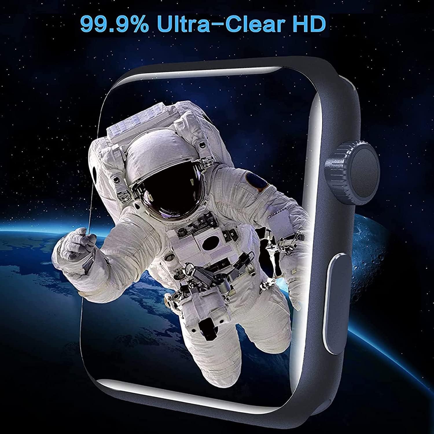 F91W-1 Screen Protector, [6 Pack] Full Coverage TPU Clear Film Compatible