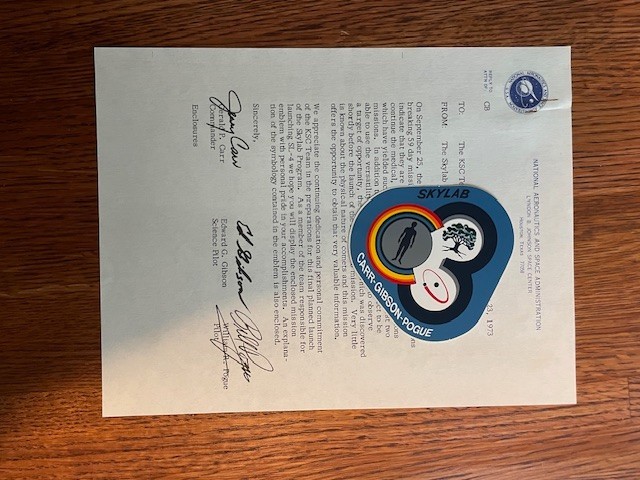 apollo and space lab program documents and collectables