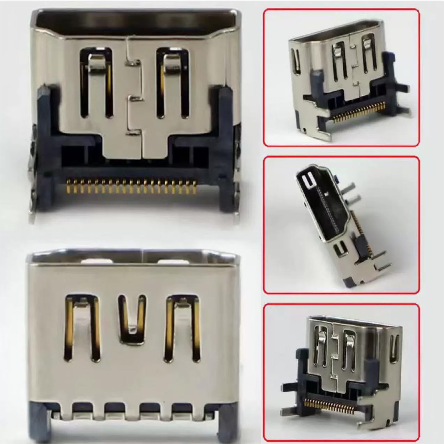 4 Pcs Replacement HDMI Port for PlayStation 5 Display Socket Interface