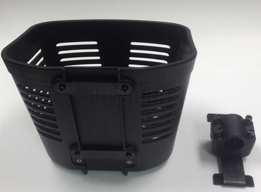 Pride Mobility Go Go Scooter Front Basket, FRMASMB13758 Black Plastic